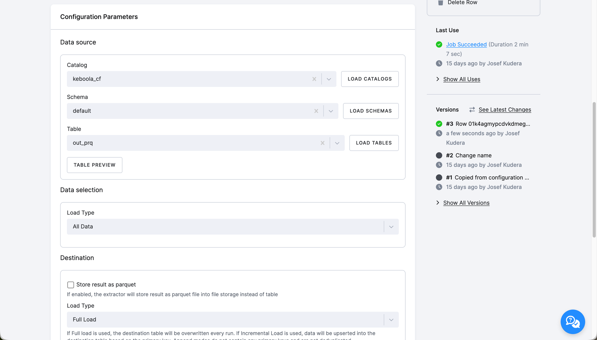 Delta Tables Support via New Extractor and Writer