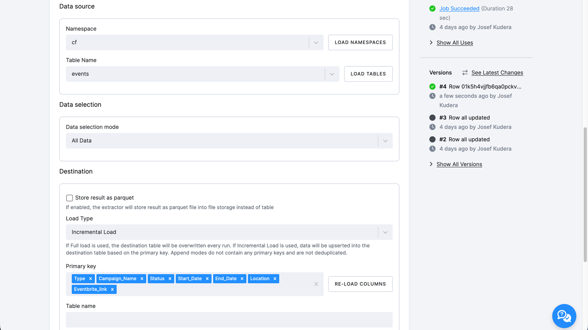 Experimental Iceberg Extractor and Writer Components Released
