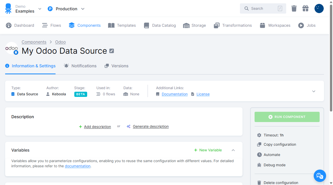 Odoo Extractor for Seamless ERP Data Integration